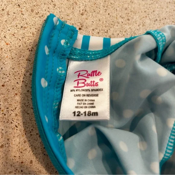 Rufflebutts one-piece 12-18mos - Picture 4 of 4